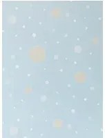 Majvillan Carta da parati Confetti - Soft Blue