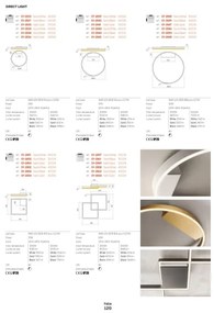 Redo 01-2819 - Applique a LED dimmerabile FEBE LED/24W/230V nero