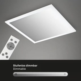 Brilo - Plafoniera LED dimmerabile LED/21W/230V 38x38 cm bianca
