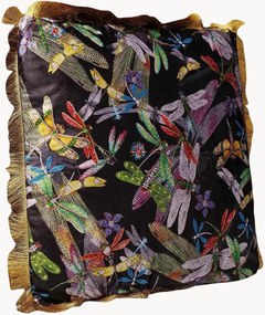 Cuscino in velluto Tropical