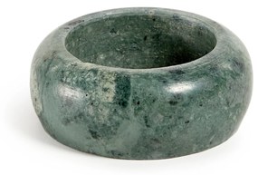 Kave Home - Set Cinderella di 2 portatovaglioli ad anello in marmo verde