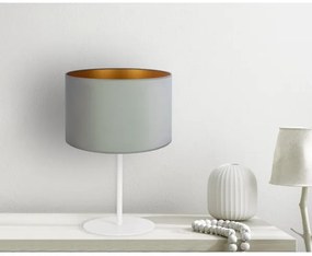 Duolla - Lampada da tavolo ROLLER 1xE14/15W/230V diametro 20 cm luce verde/oro