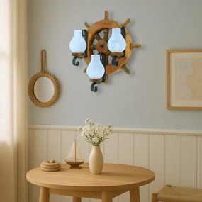 Brilagi - Applique TIMONA 3xE14/40W/230V faggio