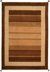 Loribaft Tappeto orientale 250x350 Beige (Indian) Realizzato A Mano