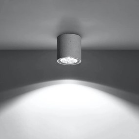 Lampada da soffitto CULLO in Cemento con base GU10