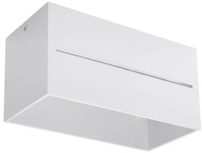 Sollux SL.0383 - Plafoniera LOBO 2xG9/40W/230V bianco