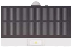 LED Proiettore solare con sensore di movimento LED/3,7V 1200mAh 4000K IP65 bianco