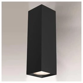 Shilo 4402 - Applique OZU 2xGU10/15W/230V nera