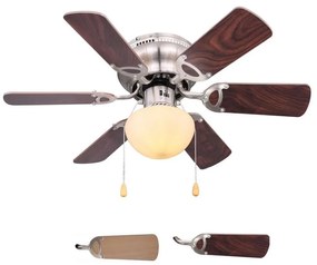 Globo 03802 - Ventilatore da soffitto UGO 1xE27/60W/230V