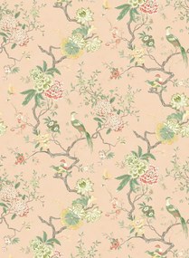 GP & J Baker Tapete Oriental Bird - Blush