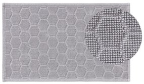 benuta Nest Tappeto da bagno Jojo Grigio 50x80 cm - Tappeto design moderno soggiorno