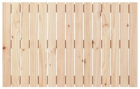 Testiera da parete 95,5x3x60 cm in legno massello di pino