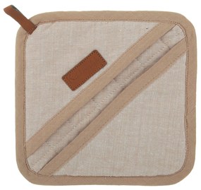 Presina quadrata 20x20 cm beige in cotone