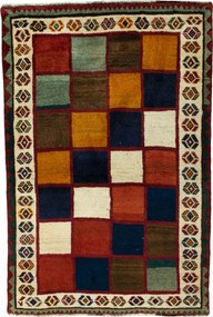 Gabbeh Tappeto 110x180 (Iran) Annodato A Mano