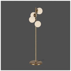 Lampada da terra color oro, altezza 130 cm Owl - Squid Lighting