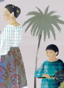 Élitis Carta da parati panoramica Un Beau Dimanche - Panel 2