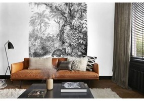 Fotomurale ESTA Giungla, bianco e nero 200X279 cm