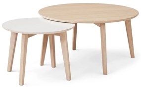Tavolino con piano bianco Hammel Ø 60 cm Iris - Hammel Furniture