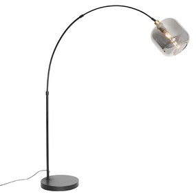 Smart nera con vetro oro e fumé con Wifi G95 - Zuzanna