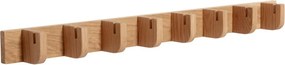 Attaccapanni in legno di quercia naturale Nomad - Hübsch