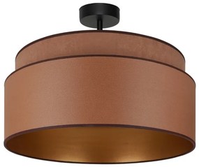 Brilagi - Lampadario OREGON VEGE 1xE27/15W/230V Ø45 cm marrone