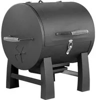 Barbecue a Carbone Carbonella Portatile da Tavolo 60x55x60 cm Piggy Nero