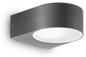 Applique Moderna Iko Metallo Antracite 1 Luce E27