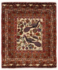 Turkmen Tappeto persiano 90 x 80 (Iran) Annodato A Mano