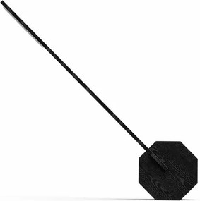 Lampada da tavolo nera (altezza totale 38 cm) Octagon One – Gingko
