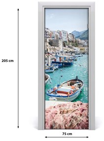 Adesivo per porta Sicilia 75x205 cm