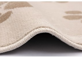 Tappeto per bambini beige ø133 cm Paws Light Beige – FD