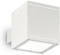 Applique Moderna Snif Square Alluminio Bianco 1 Luce G9 3W 3000K Luce Calda