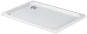 Piatto Doccia 120x80 rettangolare in acrilico sanitario Bianco 720113000000000 D-Code Duravit