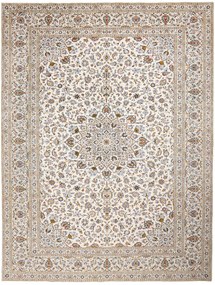 Kashan Tappeto persiano 300x400 Beige (Iran) Annodato A Mano