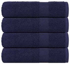 Asciugamani Da Bagno 4 Pz 100x150 Cm 360 G/m² 100% Cotone /