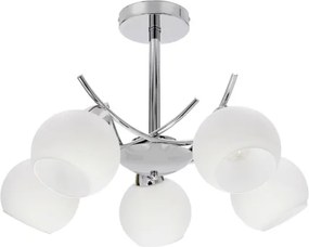 Vetro di ricambio per lampadario e applique AMOS E27, Ø 13 cm, bianco