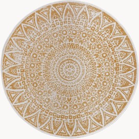 Tappeto rotondo reversibile da interno-esterno Lilja