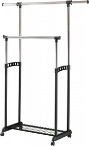 Appendiabiti WU11 in nero - H170 cm