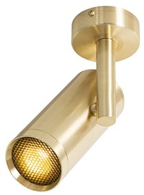 Faretto di design orientabile oro - Scopio Honey