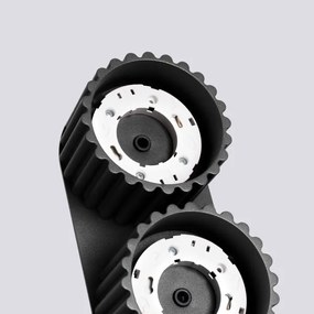 Sollux  SL.1788 - Faretto AURA 2xGX53/10W/230V nero