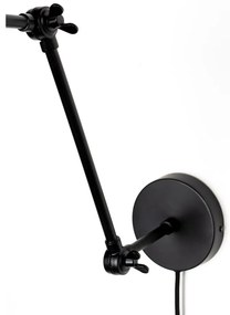 Lampada da parete nera Xavi - White Label