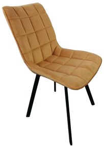 Sedia da pranzo ADINA giallo