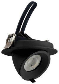 Faro LED da Incasso 15W Orientabile foro Ø100mm con driver Philips Colore Bianco Naturale 4.000K