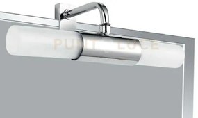 Applique da bagno fissaggio su specchio roby cromo 2 luci attacco g...