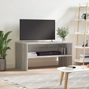 Mobile Porta Tv Grigio Sonoma 80x40x40 Cm İn Legno Multistrato /