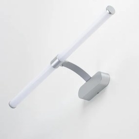 Brilagi - Lampada LED per specchio da bagno TUBEO LED/8W/230V 60 cm IP44 argento