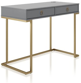 Banco da lavoro grigio Camila - CosmoLiving by Cosmopolitan