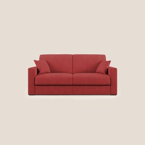 Best Divano letto matrimoniale in tessuto impermeabile T02 rosso