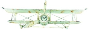 Orologio Aereo in ferro, multicolore L 84 x H 14 cm