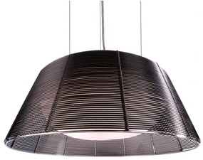 Deko-Light 342032 - Lampadario a sospensione con filo FILO 3xE27/60W/230V diametro 39 cm nero